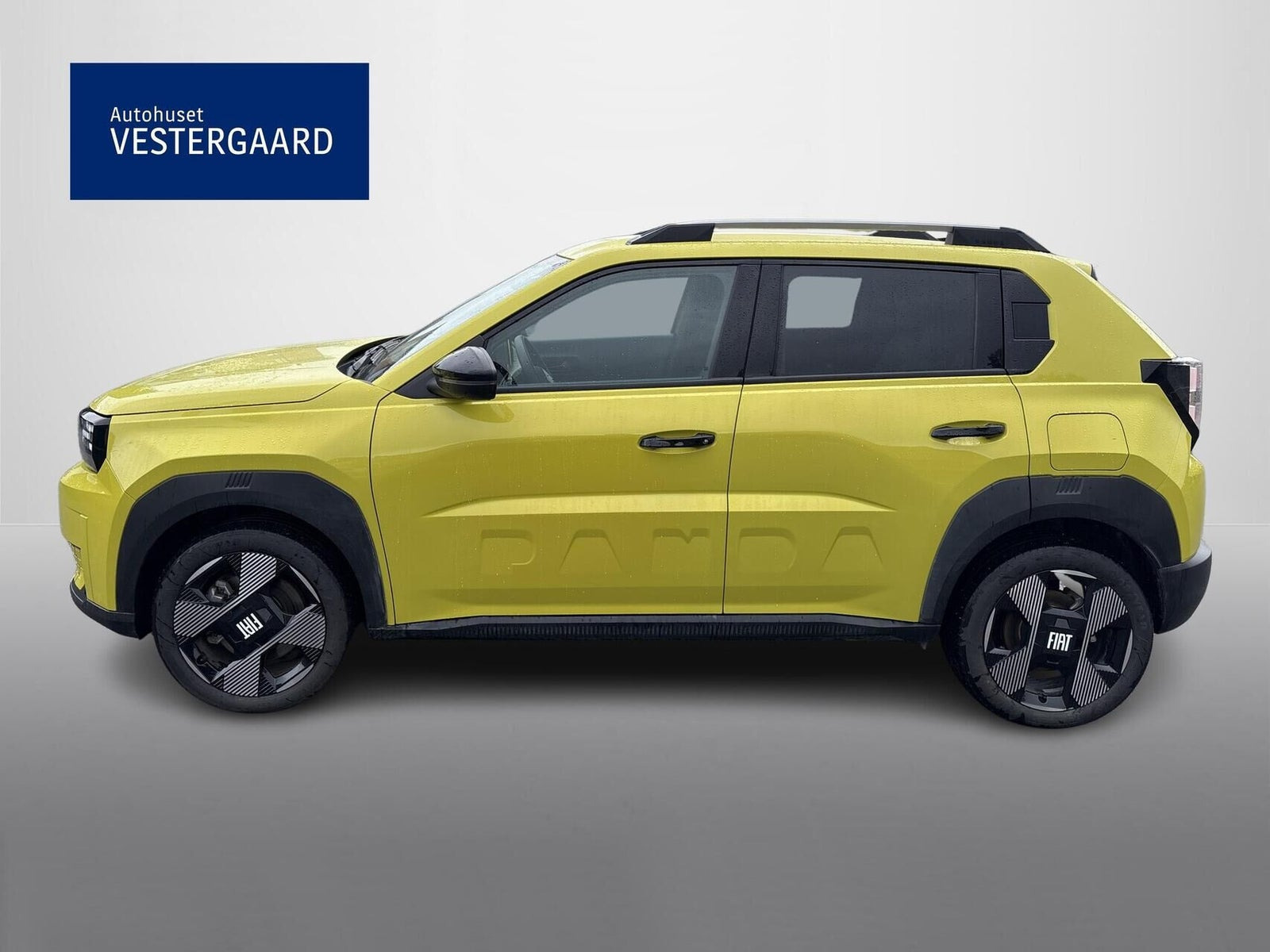 Gul Fiat Grande Panda fra 2025