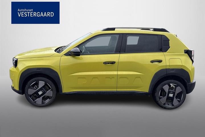 Gul Fiat Grande Panda fra 2025