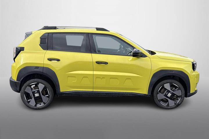 Gul Fiat Grande Panda fra 2025