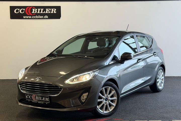 Grå Ford Fiesta fra 2018