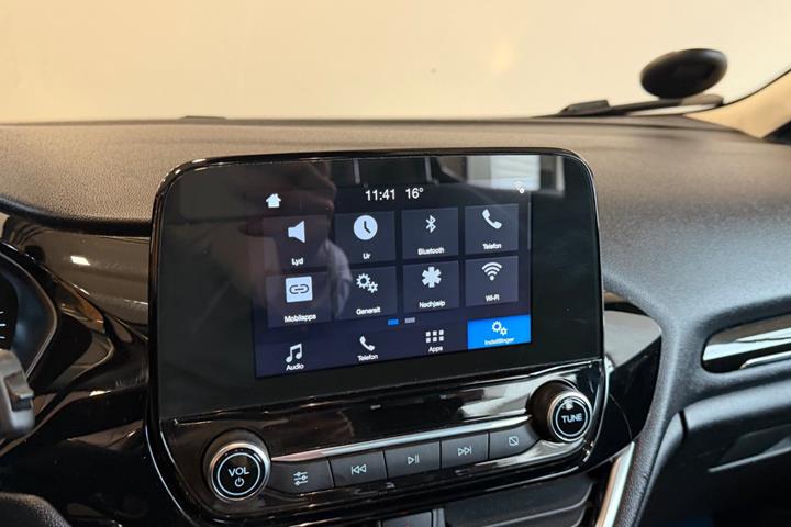 Grå Ford Fiesta fra 2018