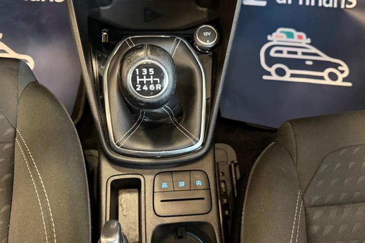 Grå Ford Fiesta fra 2018