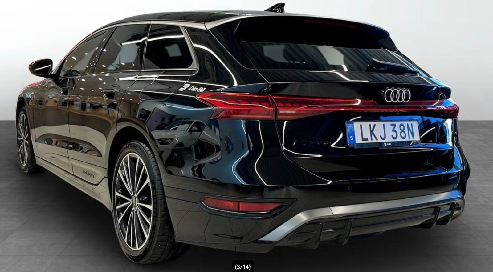 Sort Audi A6 e-tron fra 2026