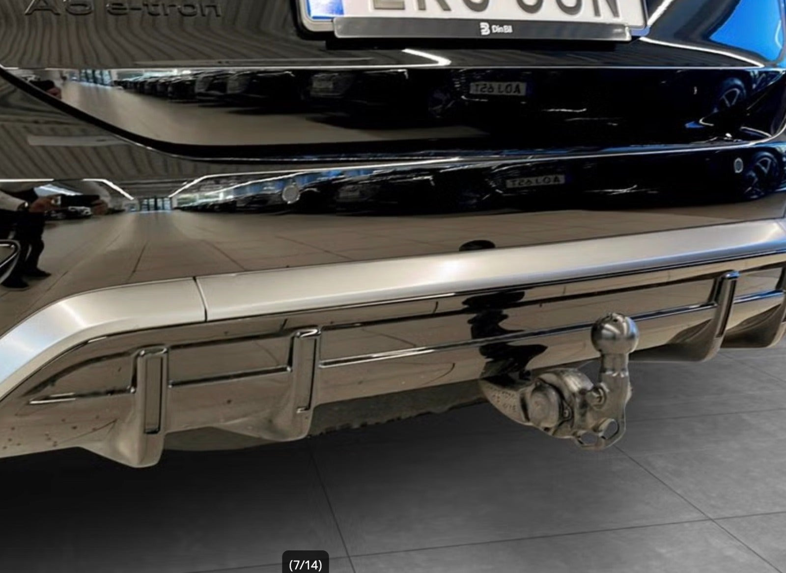 Sort Audi A6 e-tron fra 2026