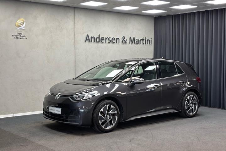 Grå VW ID.3 fra 2022