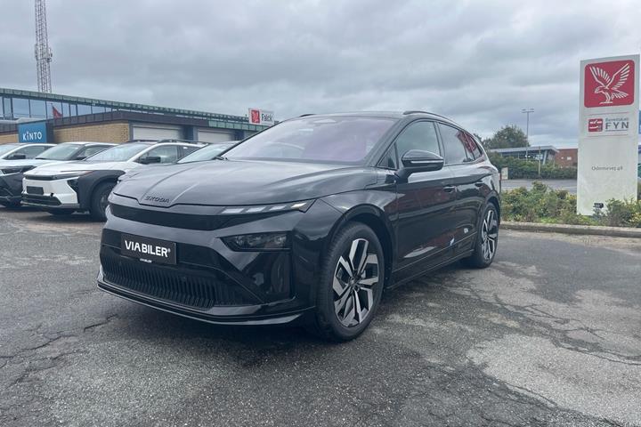 Sort Skoda Enyaq fra 2026