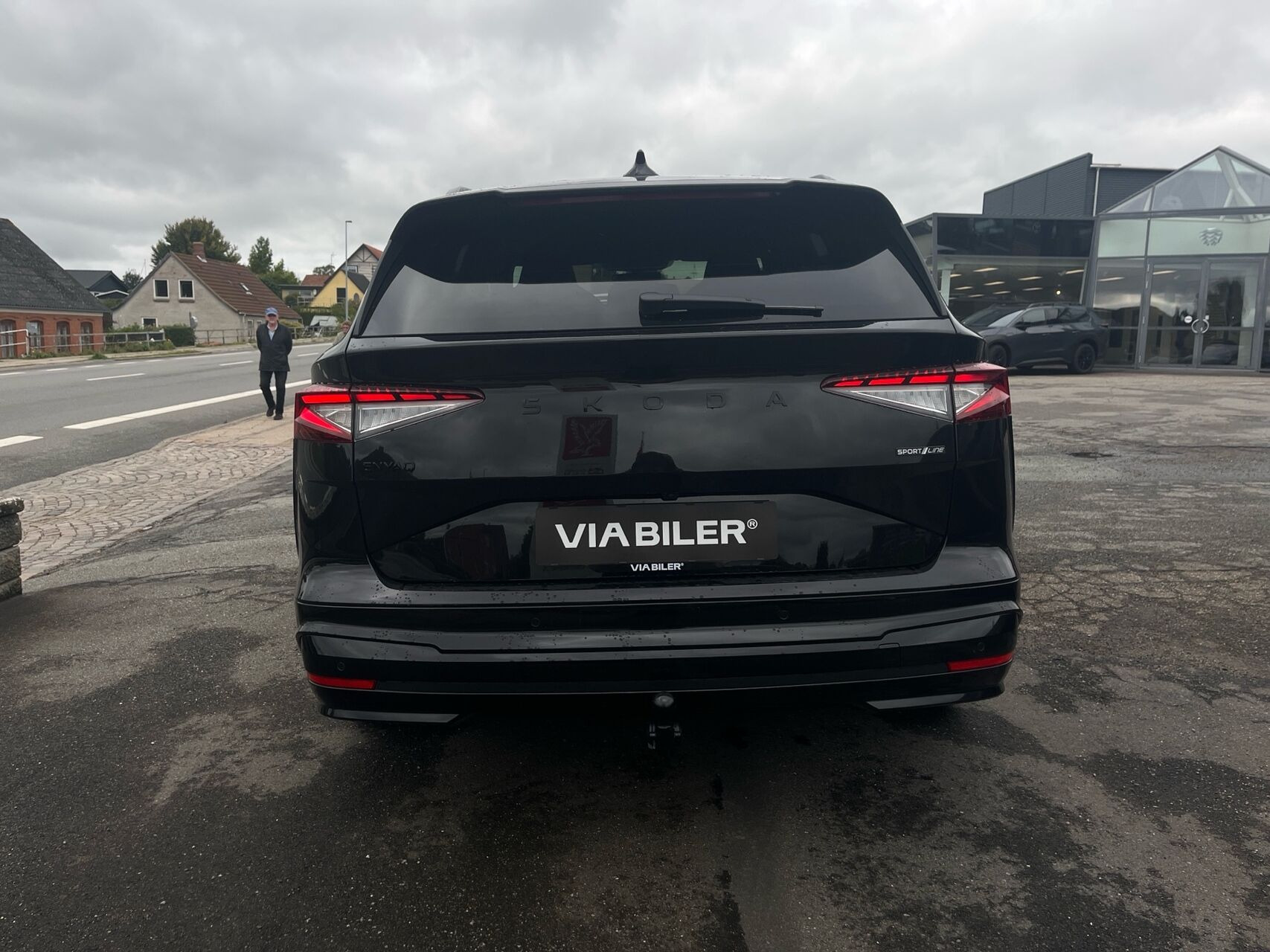 Sort Skoda Enyaq fra 2026