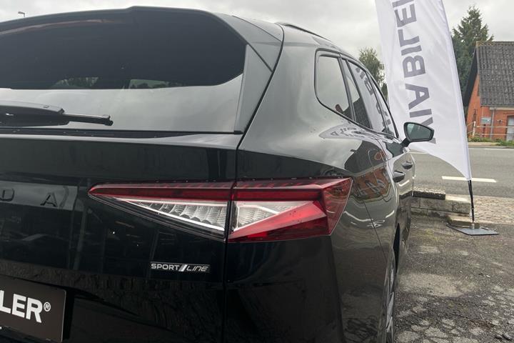 Sort Skoda Enyaq fra 2026