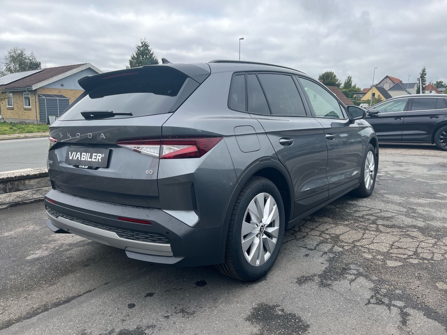 Grå Skoda Elroq fra 2026