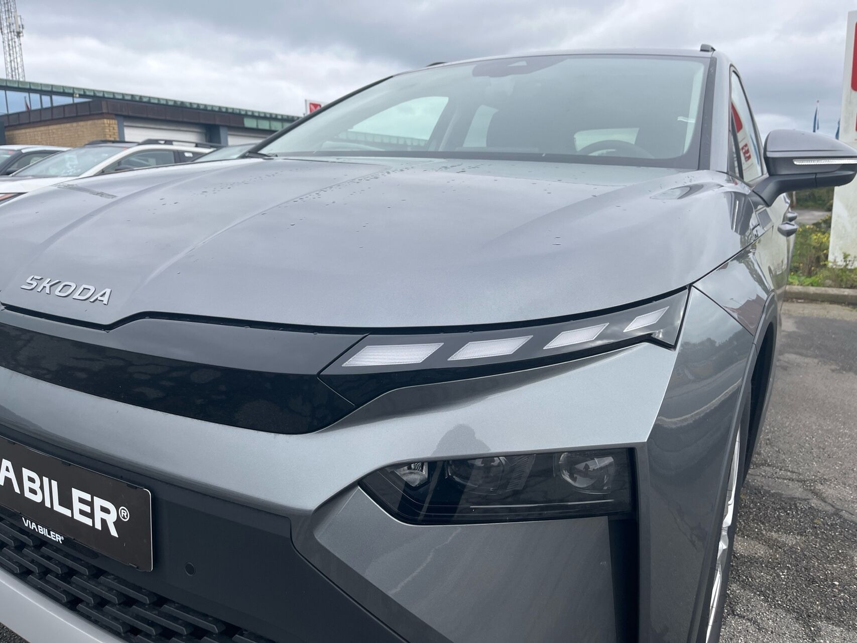 Grå Skoda Elroq fra 2026
