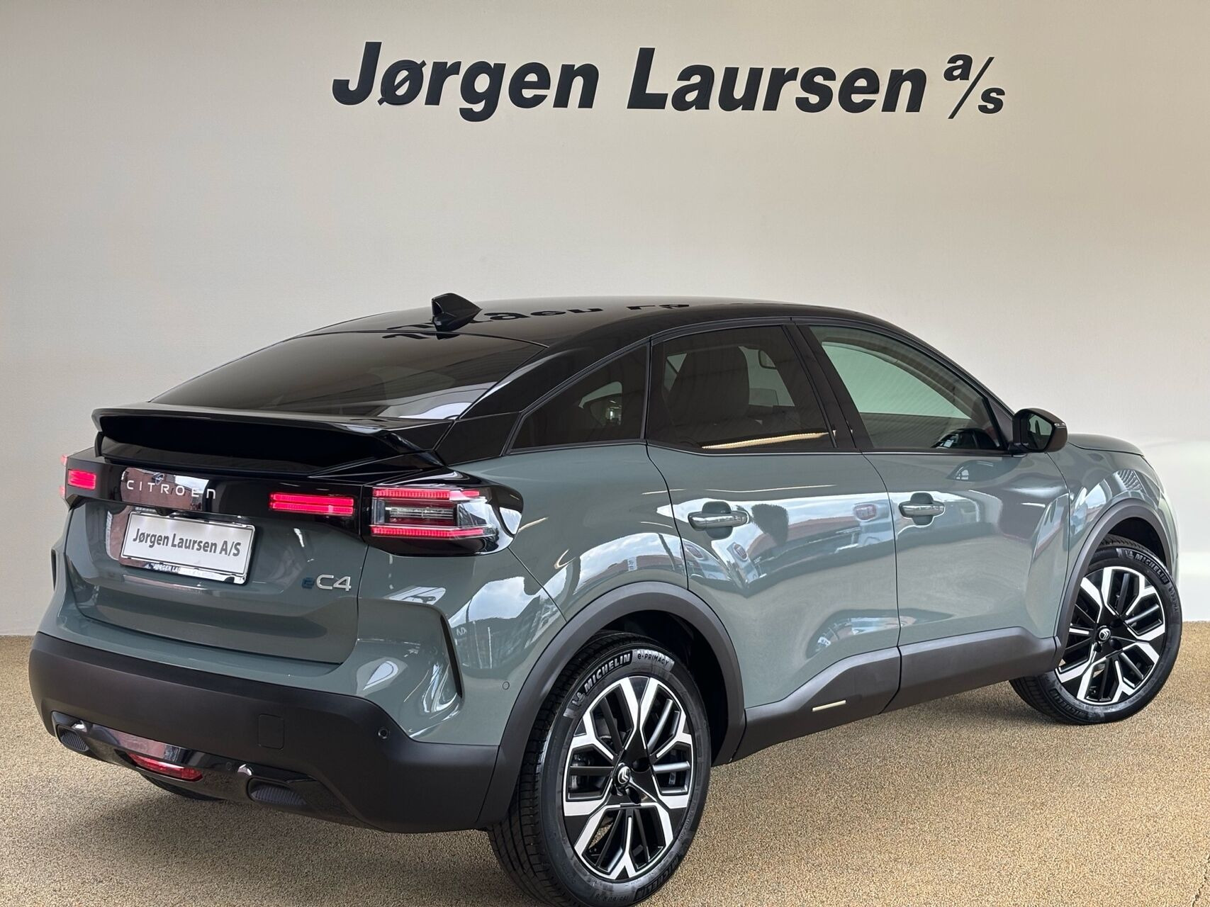 Grøn Citroën ë-C4 fra 2025