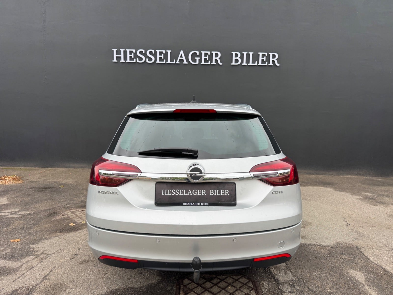 Sølv Opel Insignia fra 2016
