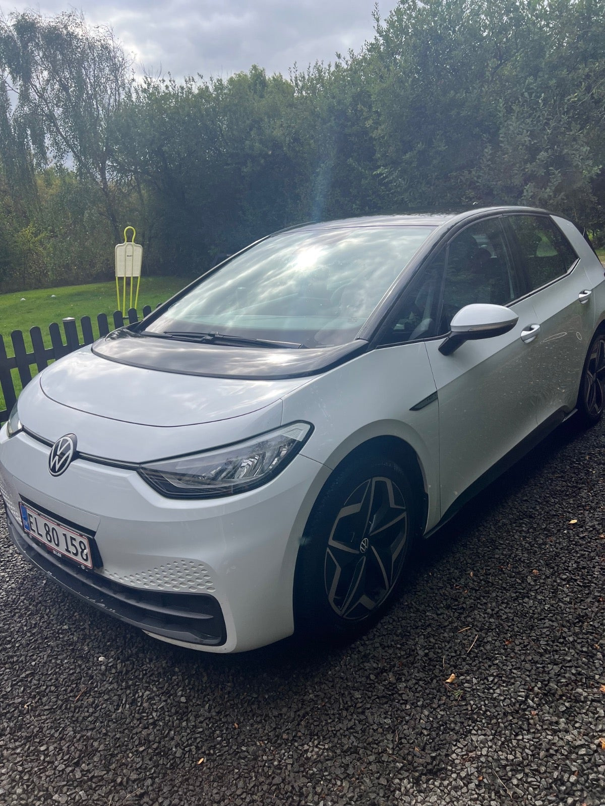Hvid VW ID.3 fra 2021