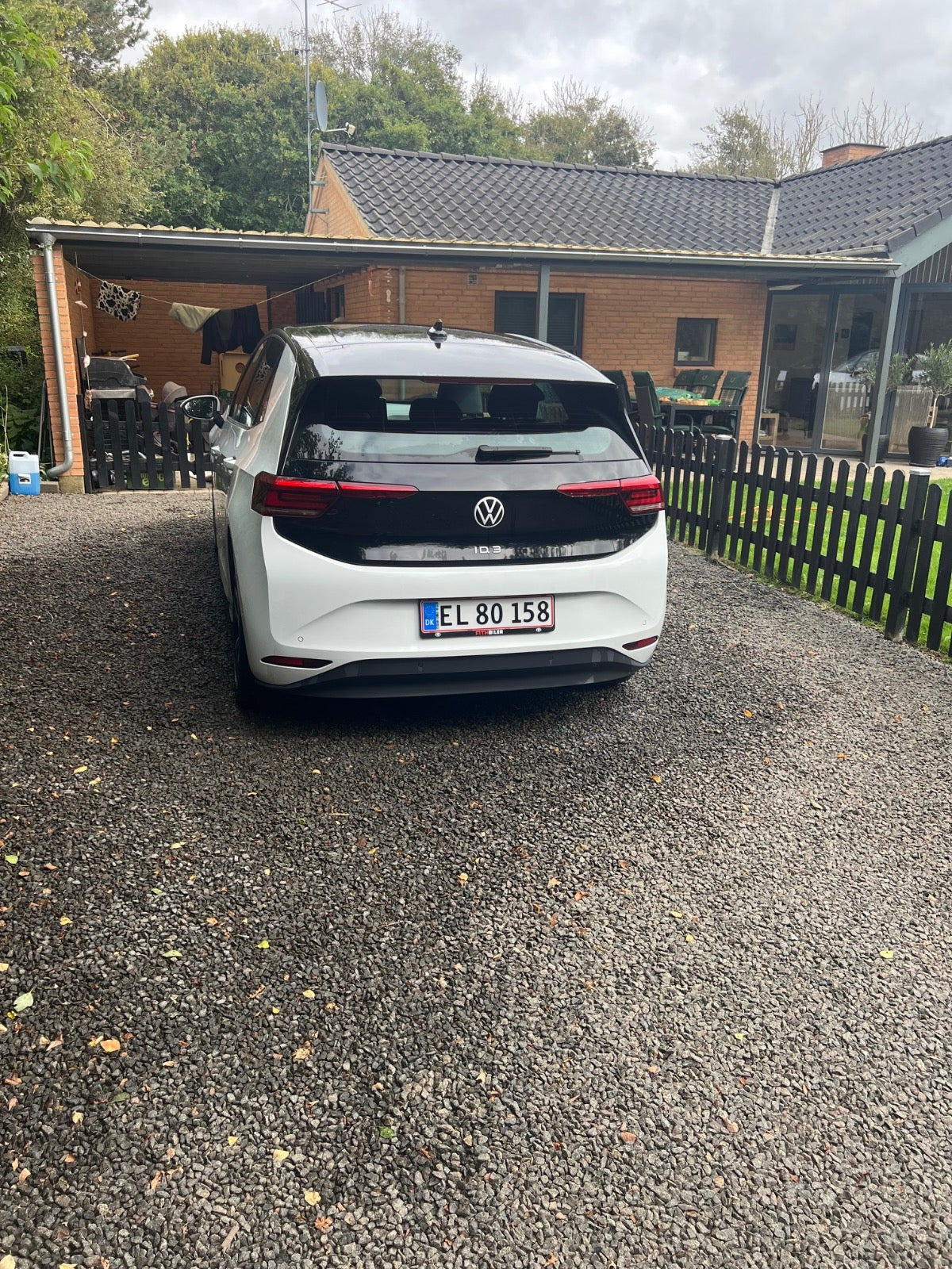 Hvid VW ID.3 fra 2021