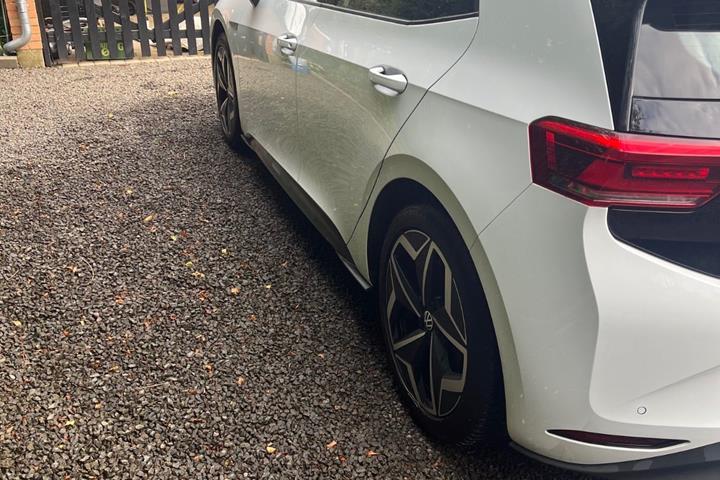 Hvid VW ID.3 fra 2021