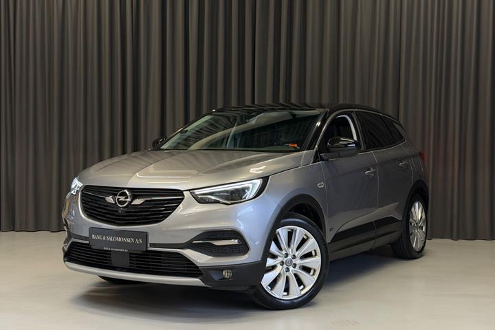 Grå Opel Grandland X fra 2020