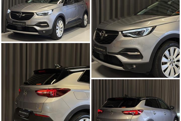 Grå Opel Grandland X fra 2020
