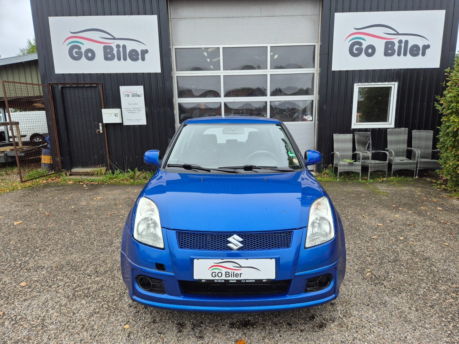 Grøn Suzuki Swift fra 2007