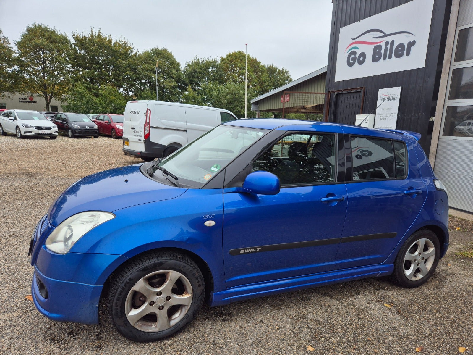Grøn Suzuki Swift fra 2007