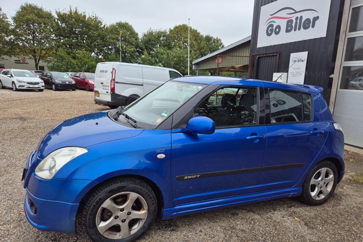 Grøn Suzuki Swift fra 2007