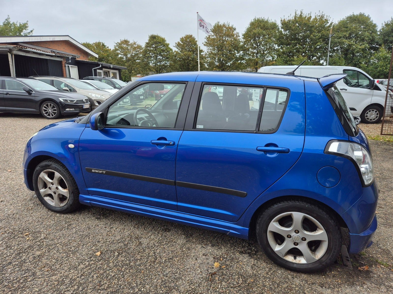 Grøn Suzuki Swift fra 2007