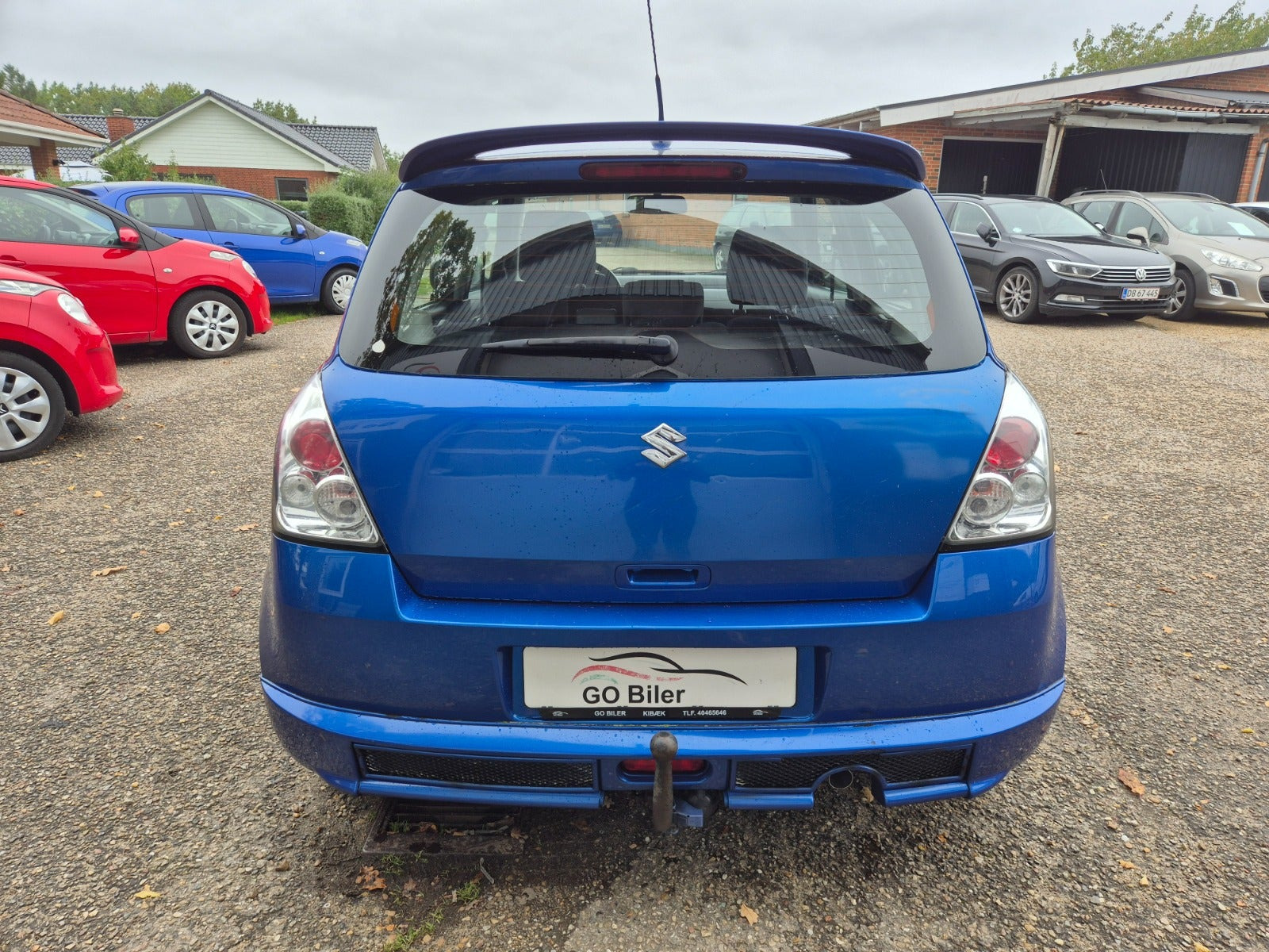 Grøn Suzuki Swift fra 2007