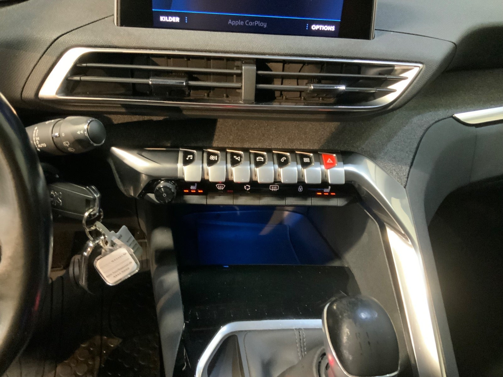Sort Peugeot 3008 fra 2018