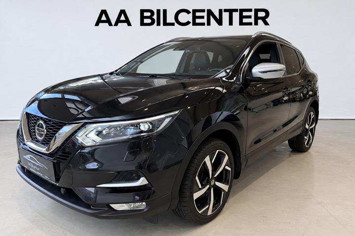 Sort Nissan Qashqai fra 2018 set udefra