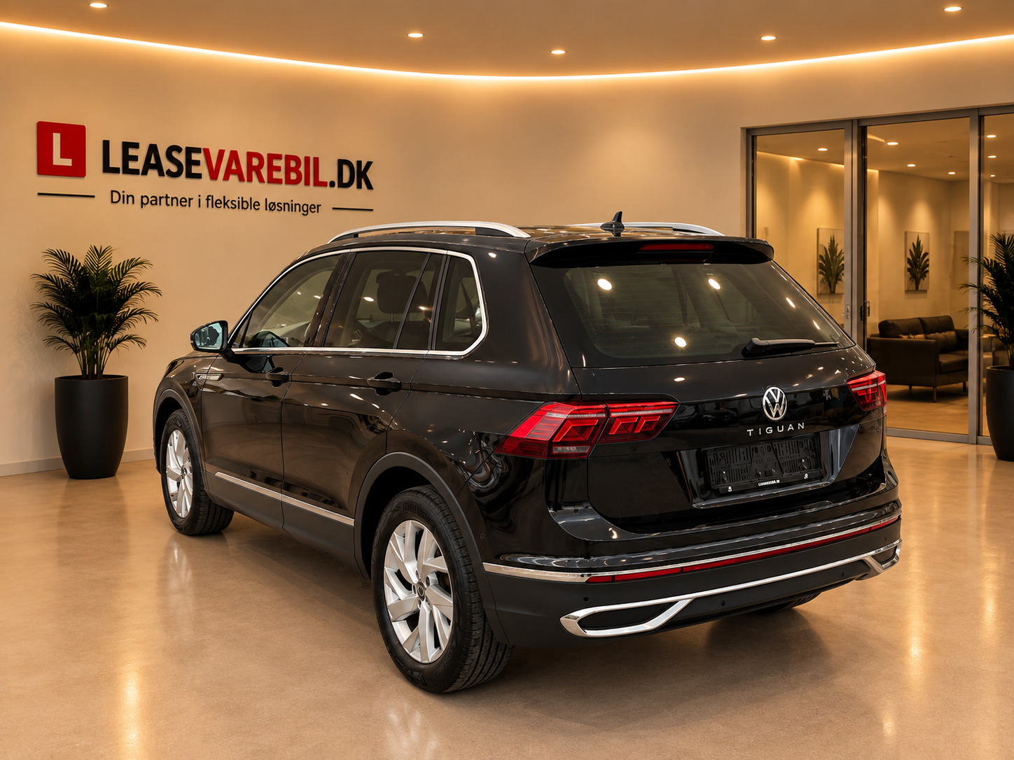Sort VW Tiguan fra 2024