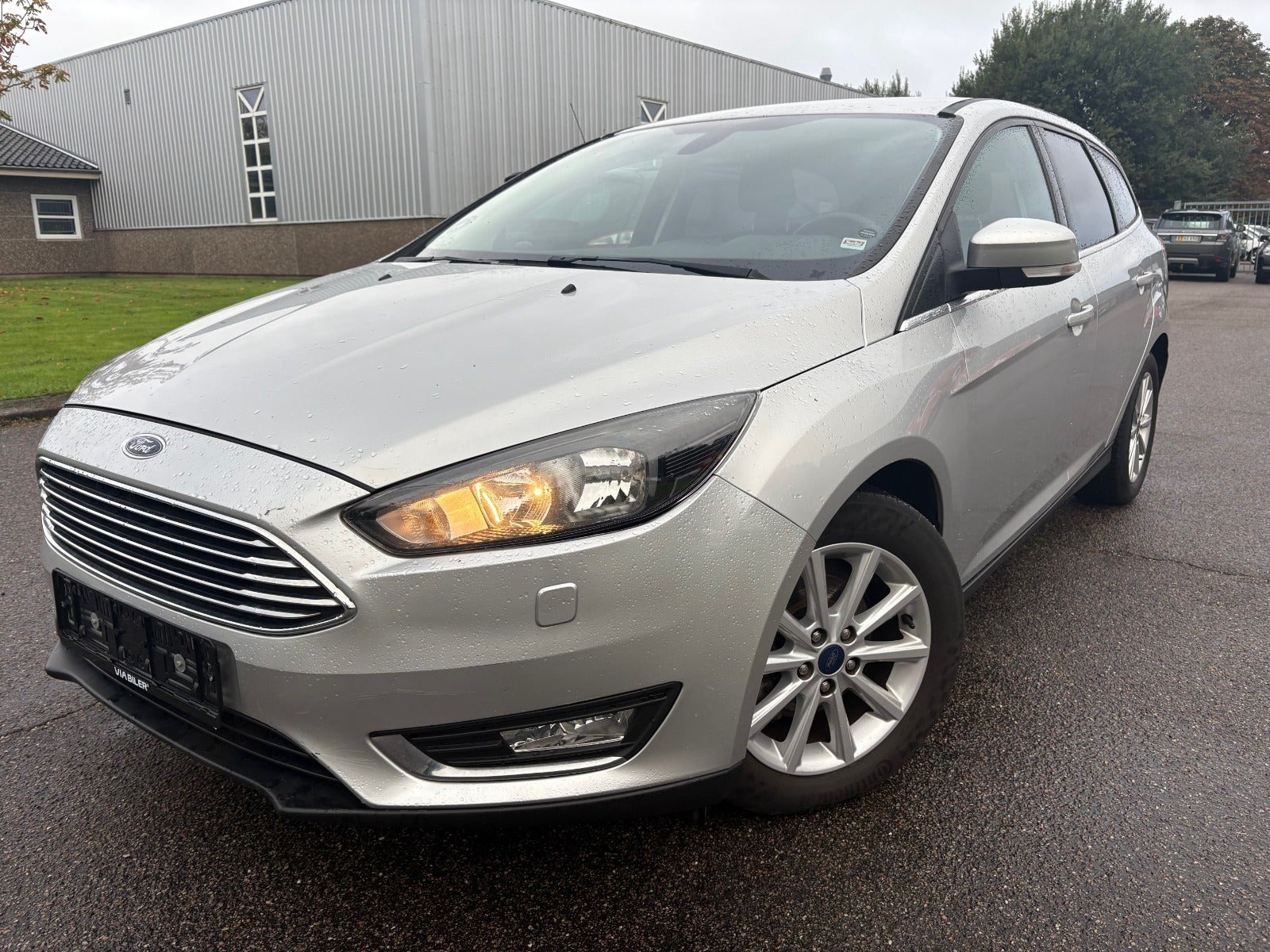 Sølv Ford Focus fra 2016
