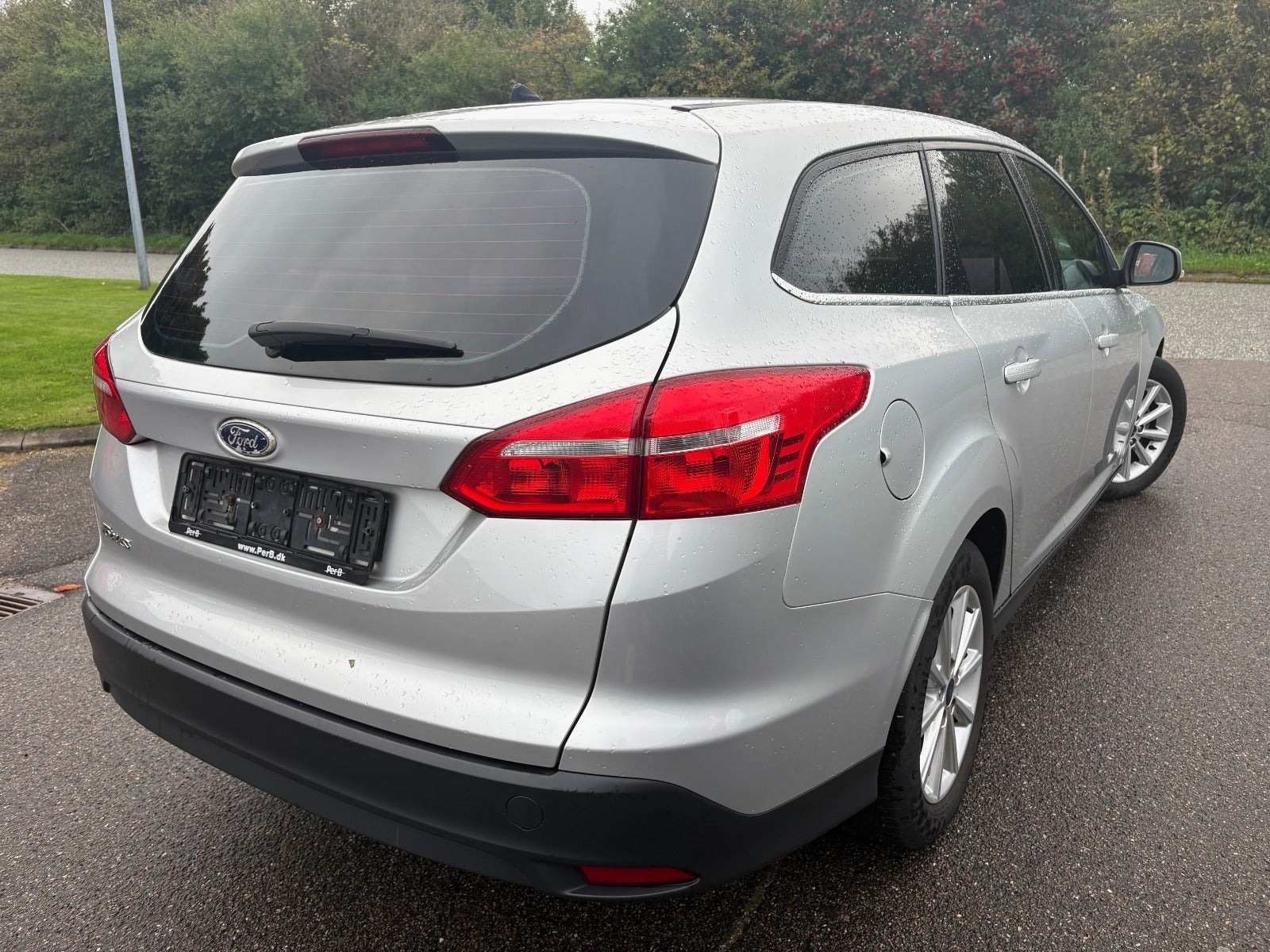 Sølv Ford Focus fra 2016