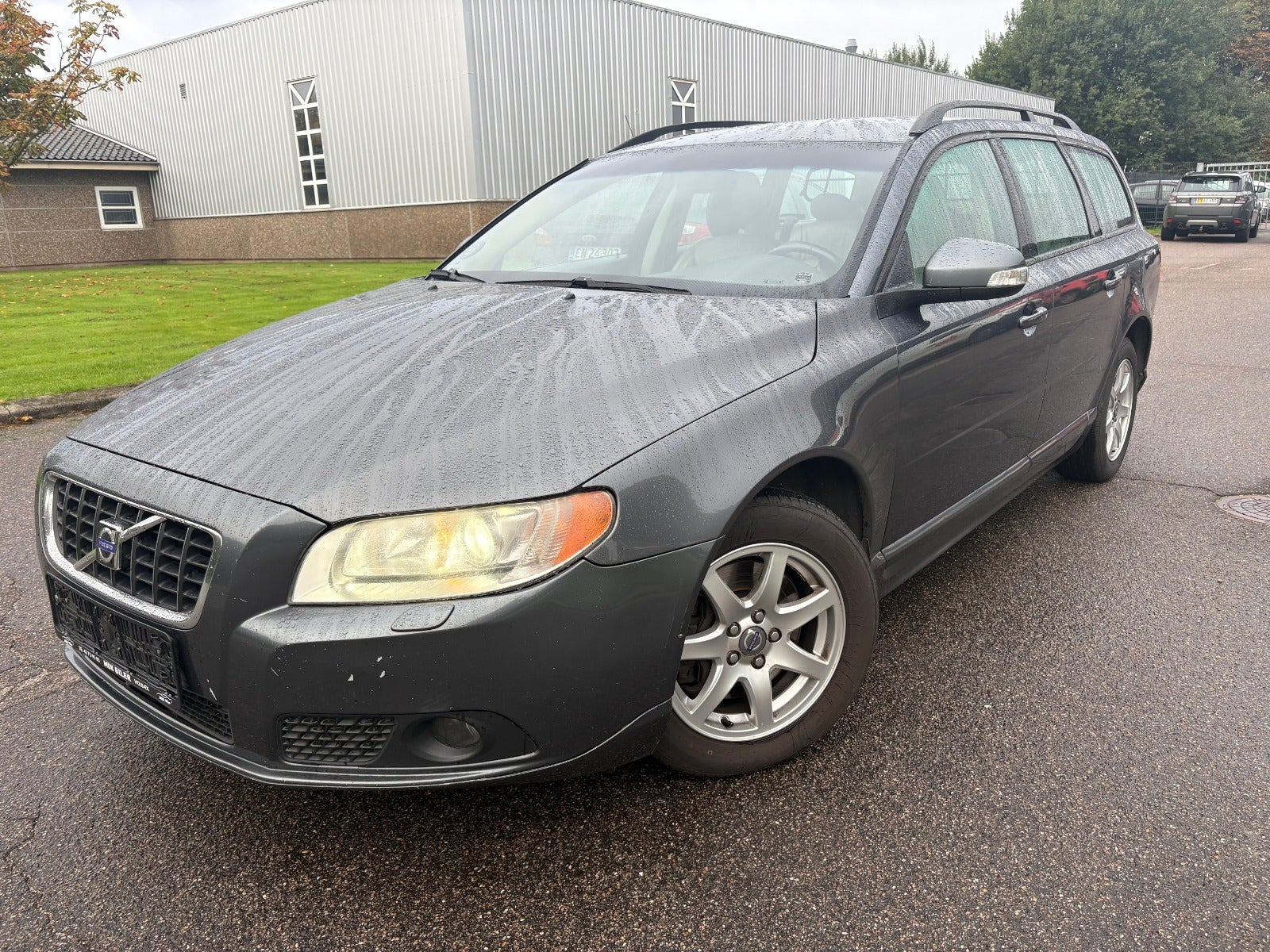 Sort Volvo V70 fra 2009