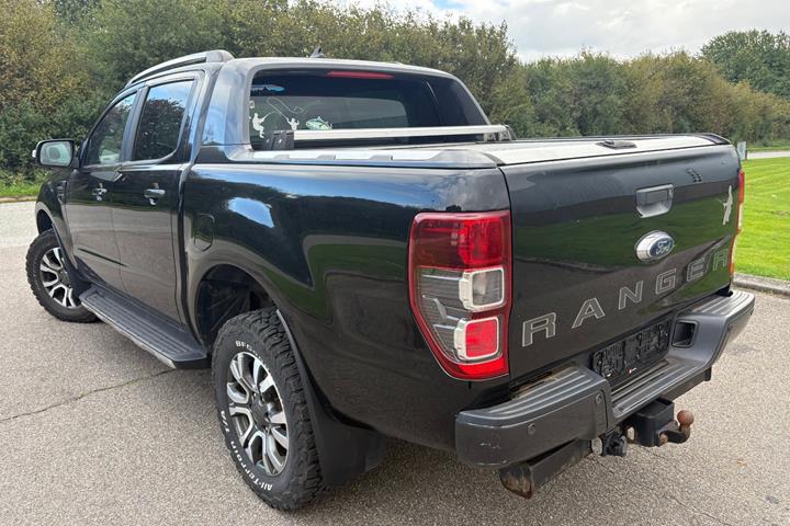 Sort Ford Ranger fra 2020