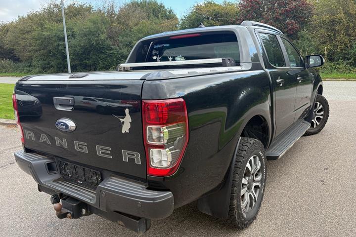 Sort Ford Ranger fra 2020