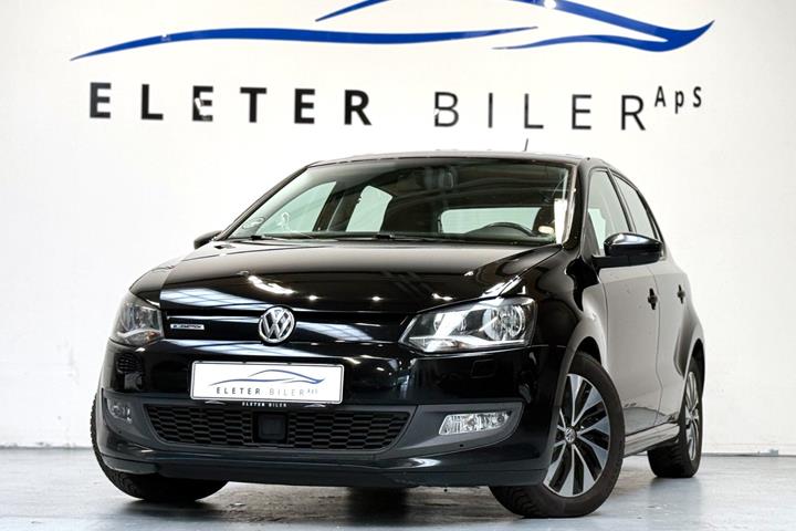 Sort VW Polo fra 2017