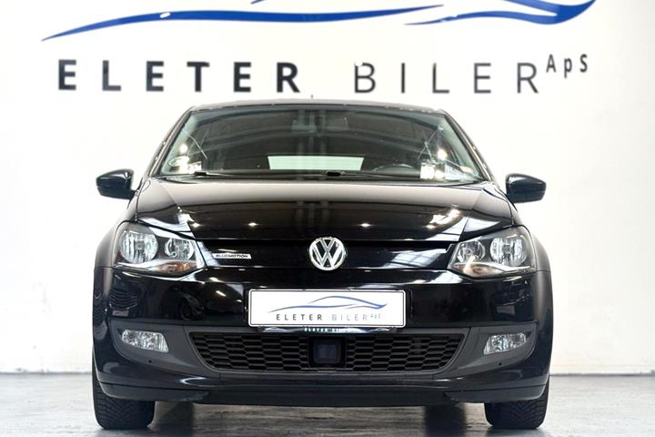 Sort VW Polo fra 2017