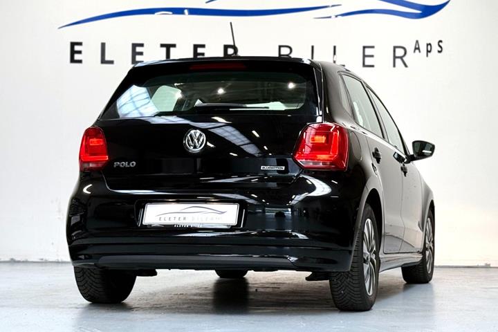 Sort VW Polo fra 2017