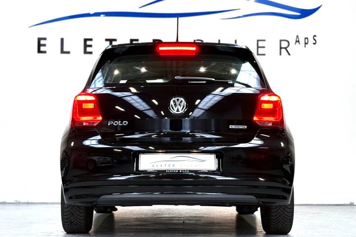 Sort VW Polo fra 2017