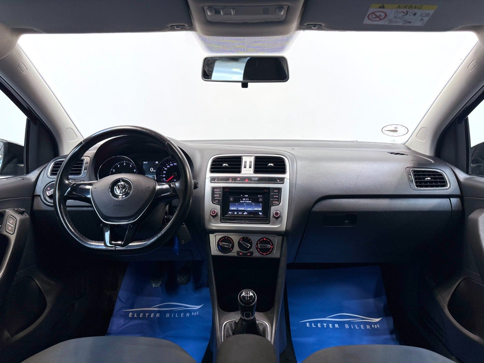 Sort VW Polo fra 2017