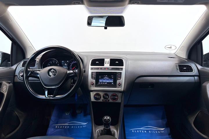 Sort VW Polo fra 2017
