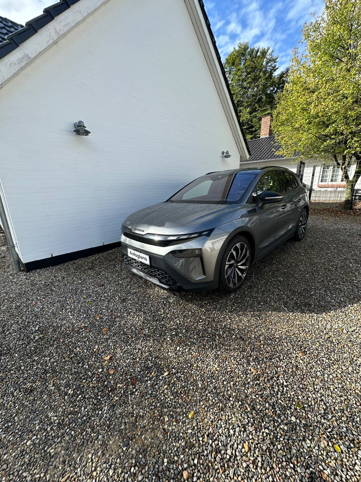 Grå Skoda Elroq fra 2025
