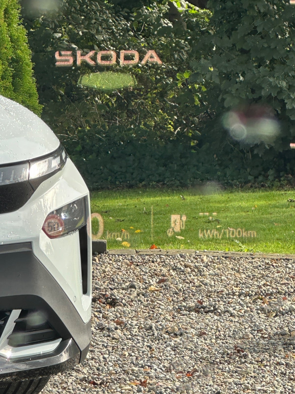 Grå Skoda Elroq fra 2025