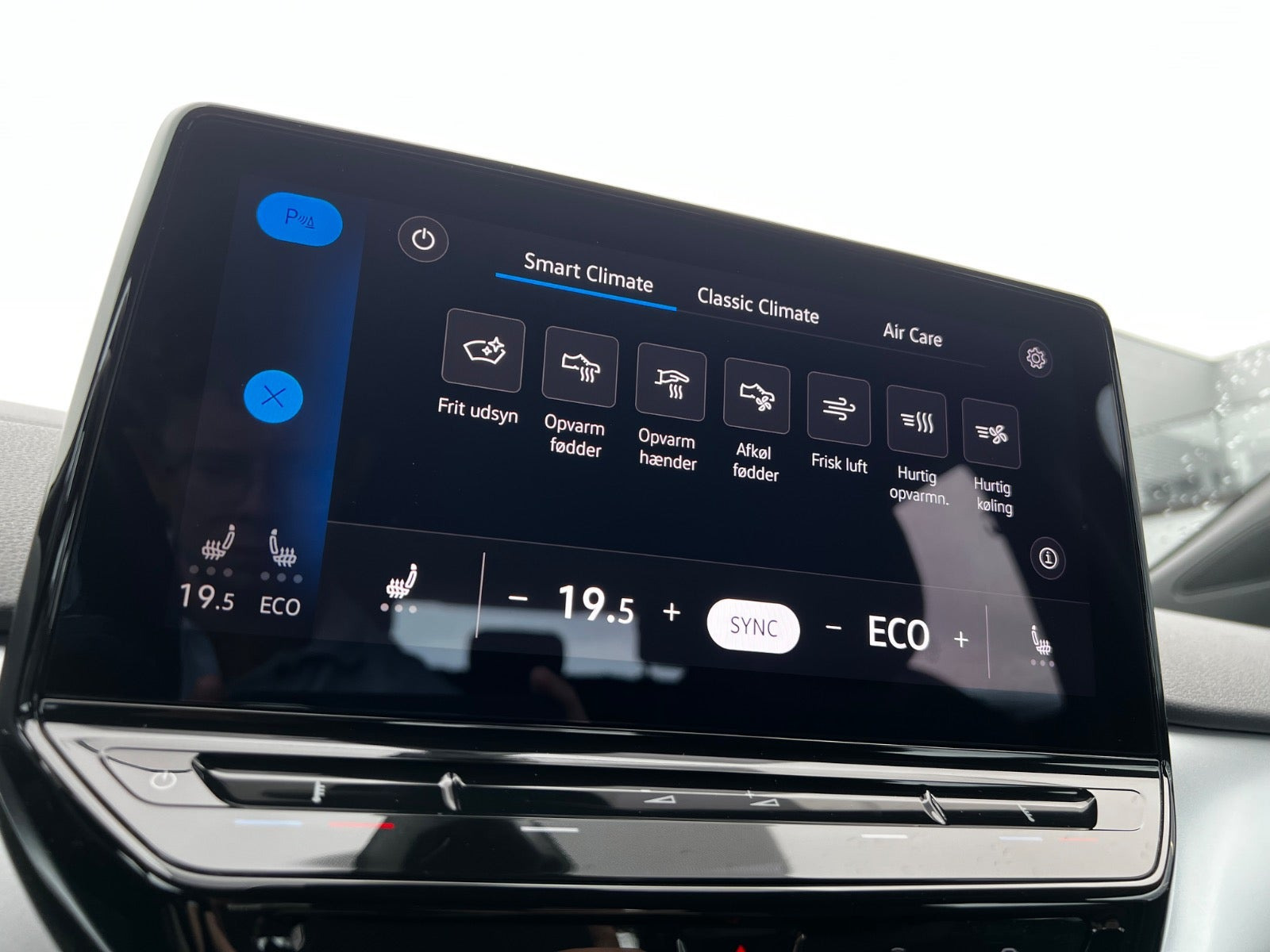 Grå VW ID.4 fra 2021