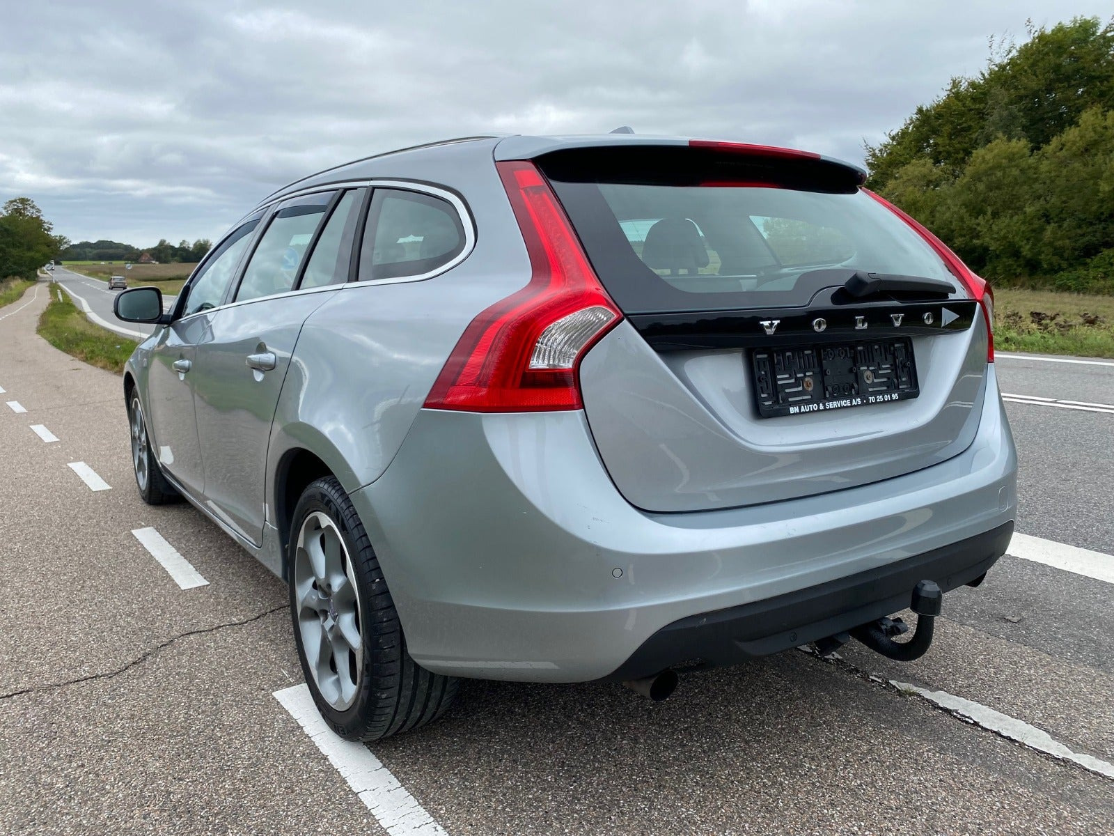 Sølv Volvo V60 fra 2012