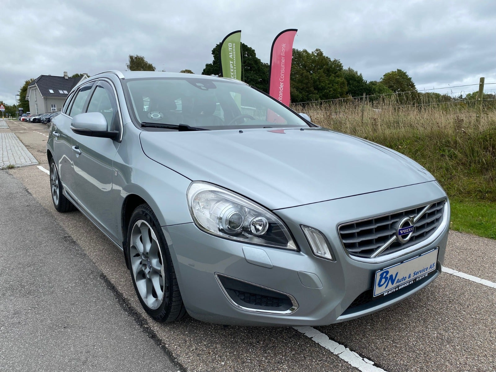 Sølv Volvo V60 fra 2012