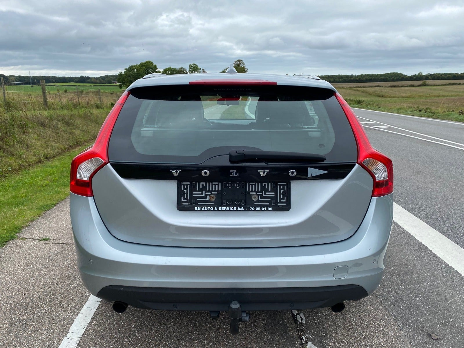 Sølv Volvo V60 fra 2012