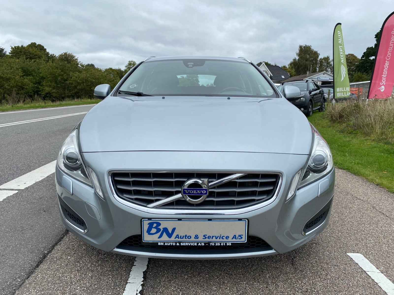 Sølv Volvo V60 fra 2012