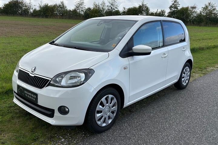 Hvid Skoda Citigo fra 2015