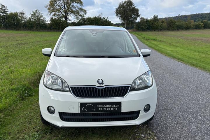 Hvid Skoda Citigo fra 2015