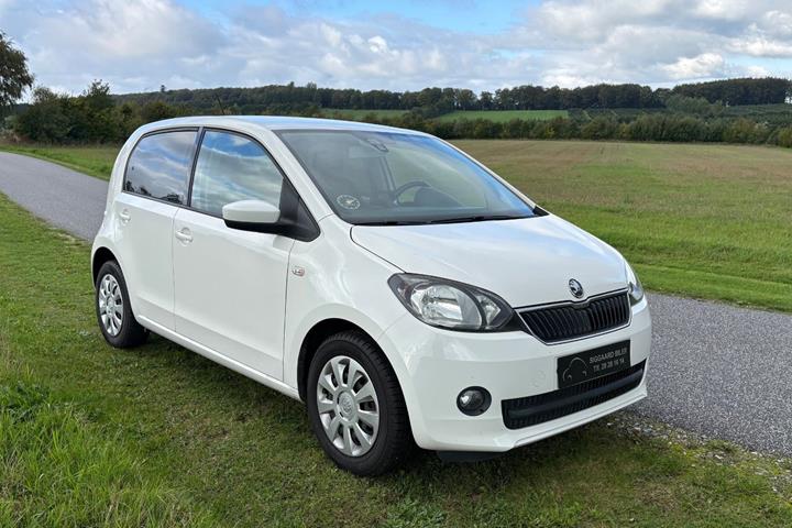Hvid Skoda Citigo fra 2015